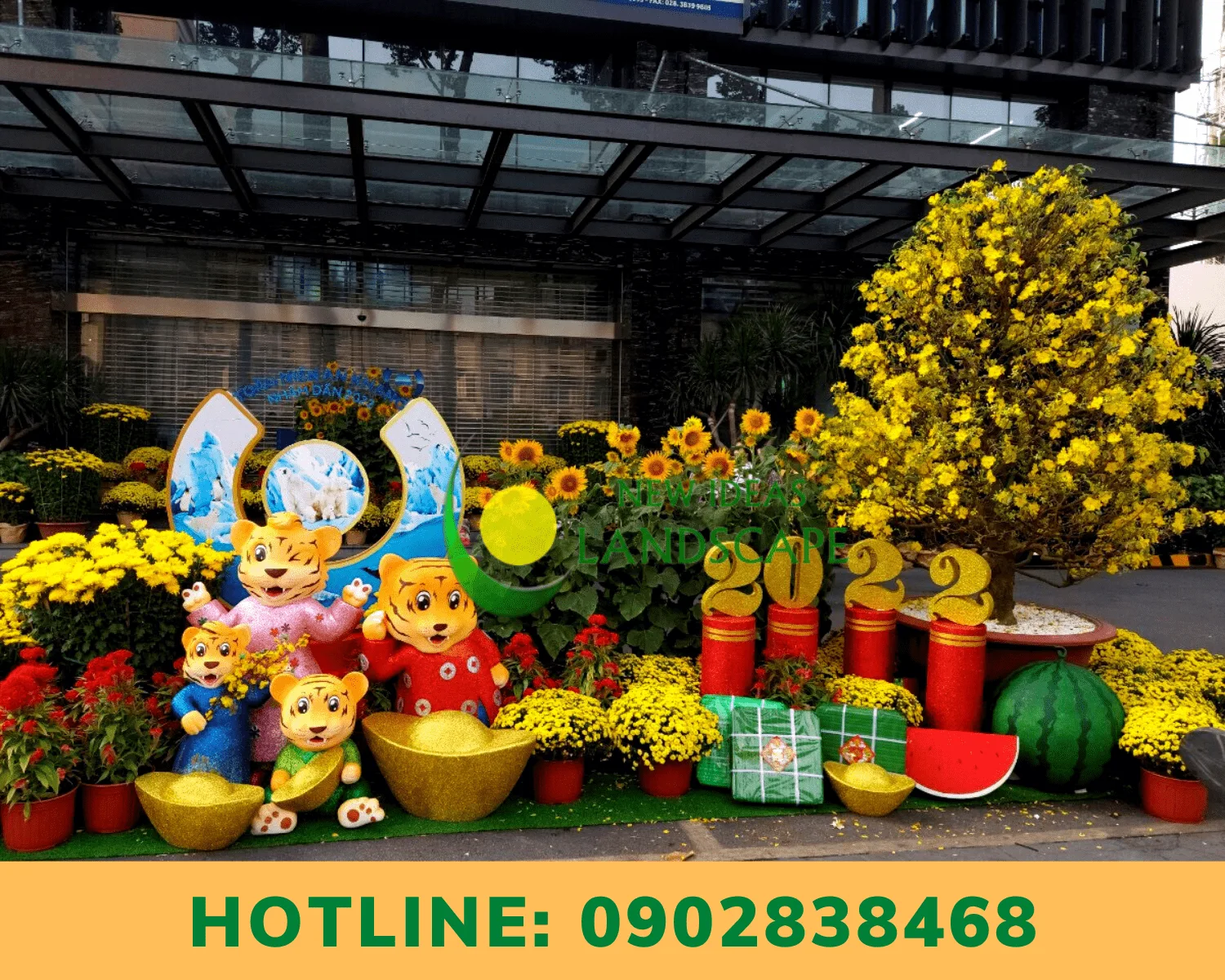 Dịch vụ hoa Tết Giáp Thìn
